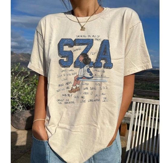 Discover Vintage SZA Good Days SOS Tour Shirt