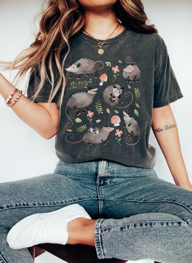 Discover Possum Print Shirt and Gifts
