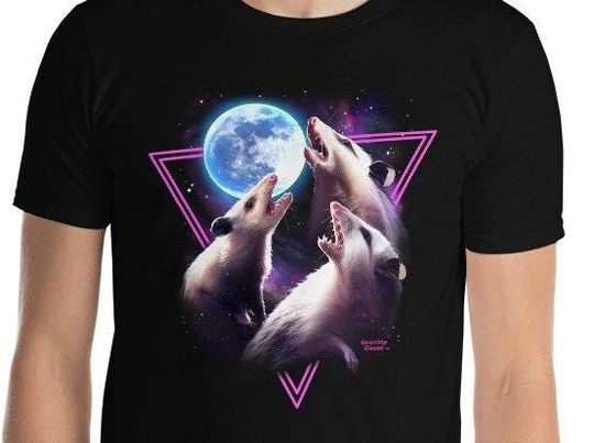Discover gender-neutral adult t-shirts opossum plush possum shirt Womens Possum Shirt