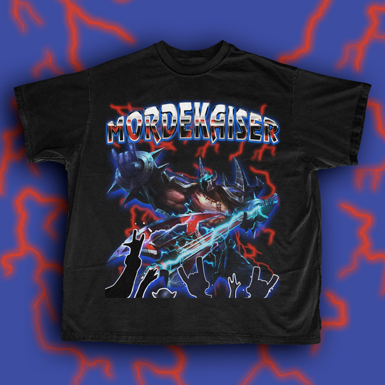 Discover PentaKill 2019 Mordekaiser 90's Vintage League Of Legends Gaming Streetwear