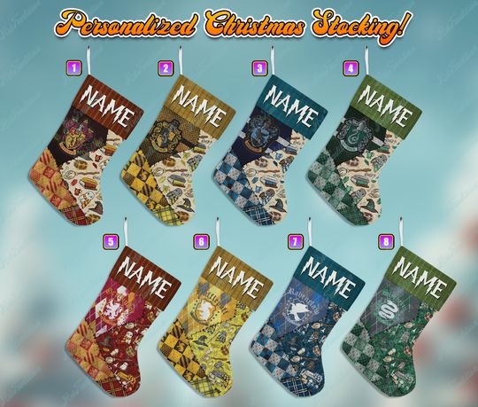 Discover Christmas Movie Stockings Custom Name, Personalized Christmas Stockings