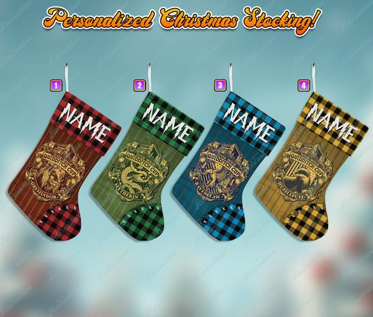 Discover Christmas Movie Stockings Custom Name, Personalized Christmas Stockings