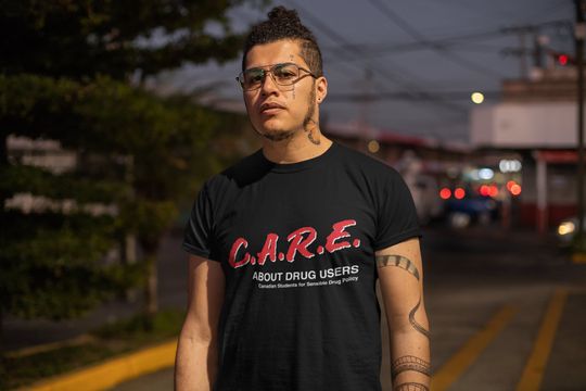 Discover C.A.R.E Unisex T - Black