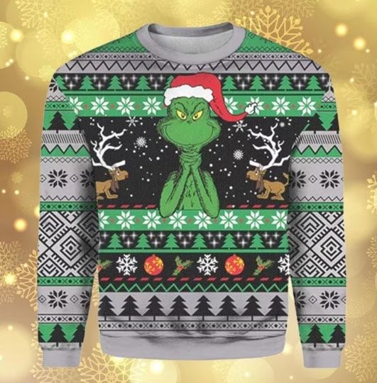 Discover Funny Character Ugly Christmas Sweater 2023