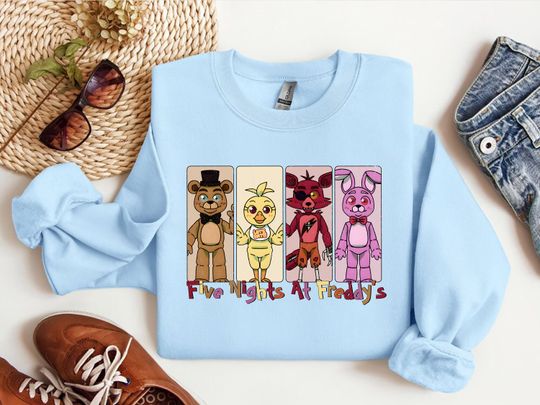 Discover Five Nights At Freddy's Shirts, Five Nights At Freddy's Video Game Shirt