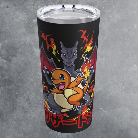Discover Charizard Stainless Steel PKM Tumbler