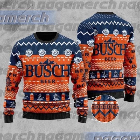Discover Light Beer Christmas Sweater