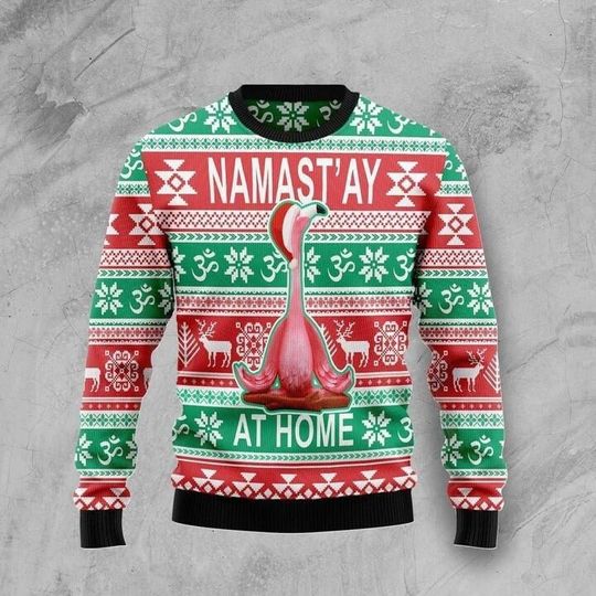 Discover Flamingo Christmas Reunion Ugly Christmas Sweater