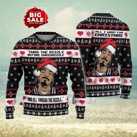 Discover All I Want For Xmas Is Snoop Dogg Ugly Xmas Sweater