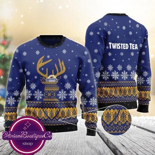 Discover Christmas Twisted Tea Sweater, Twisted Tea Sweater