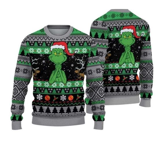 Discover Funny Character Ugly Christmas Sweater