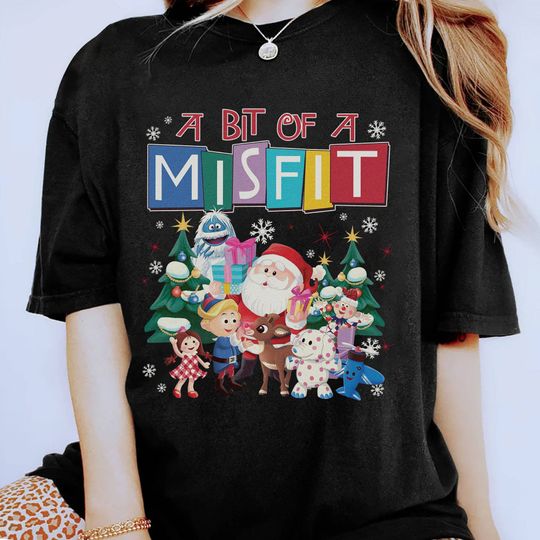 Discover Misfit Toys Christmas Shirt | A Bit Of A Misfit Shirt