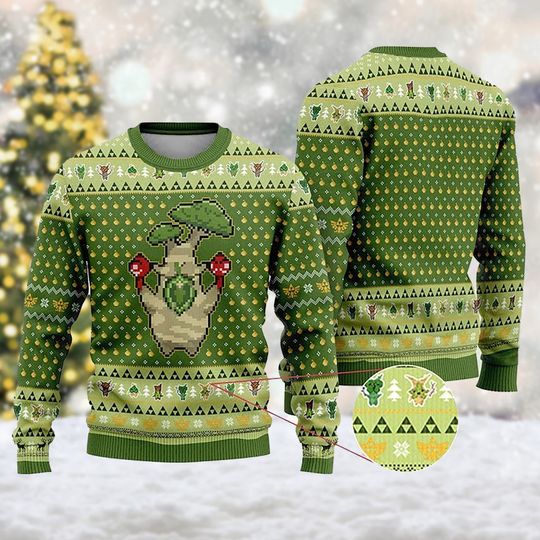Discover Forest-Based Race 3D All Over Printed T-shirt, Adventure Game Ugly Christmas Sweater
