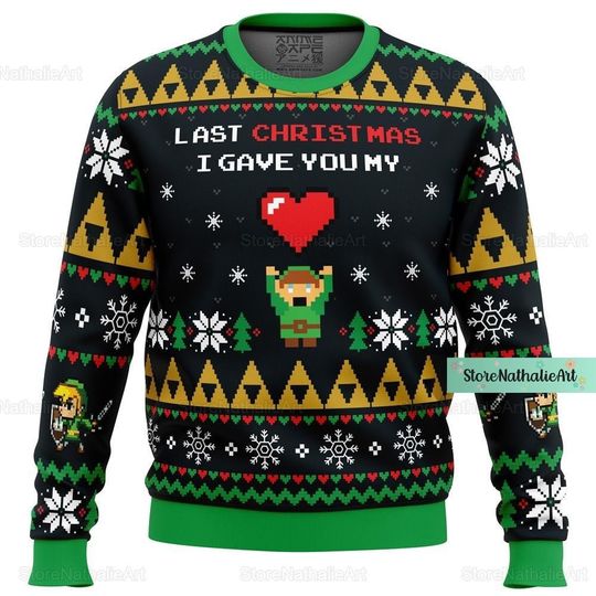 Discover Christmas Legend of Zelda Sweater