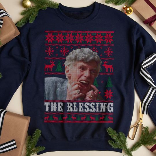 Discover The Blessing Uncle Lewis Christmas Christmas Uncle Sweatshirt