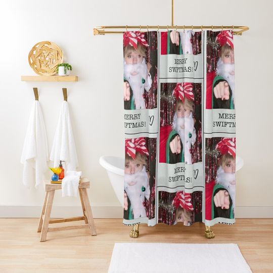 Discover Merry Swiftmas! Shower Curtain