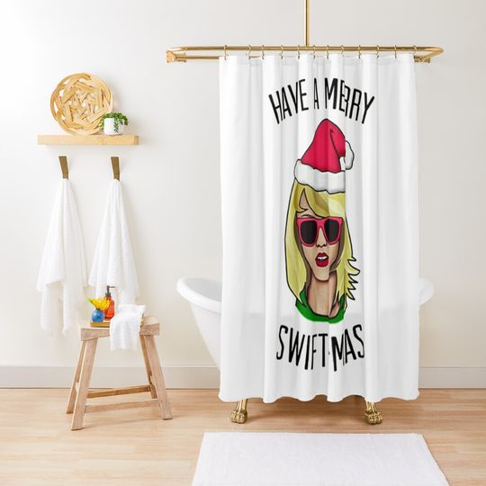 Discover Swiftmas Shower Curtain