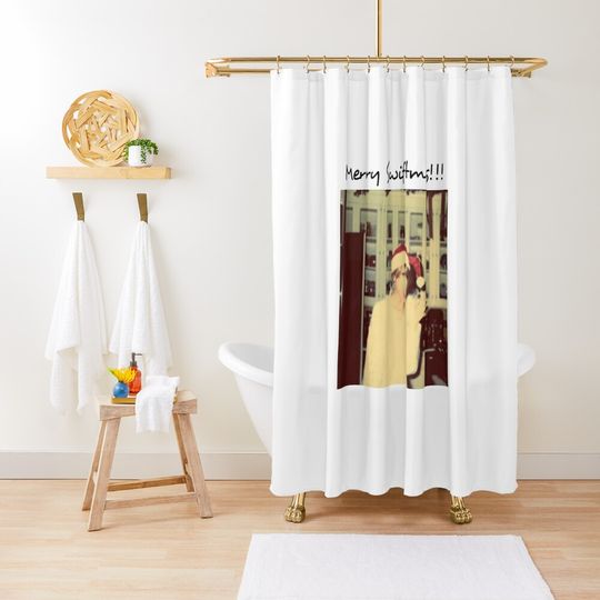 Discover Swiftmas photo Shower Curtain
