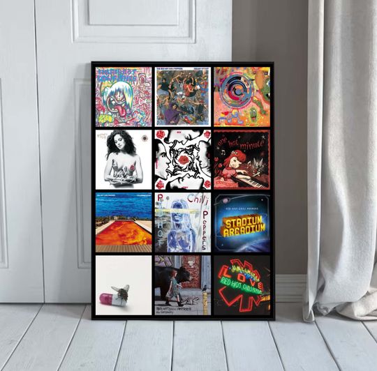 Discover Red Hot Chili Peppers Album Poster