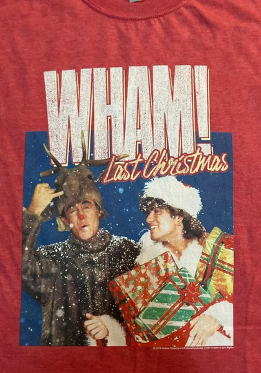 Discover WHAM T-Shirt Last Christmas Song T Shirt