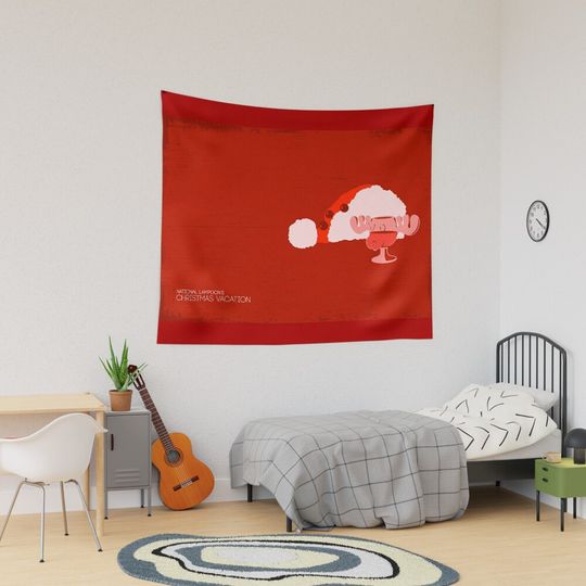 Discover Christmas Vacation Alternative Movie Tapestry