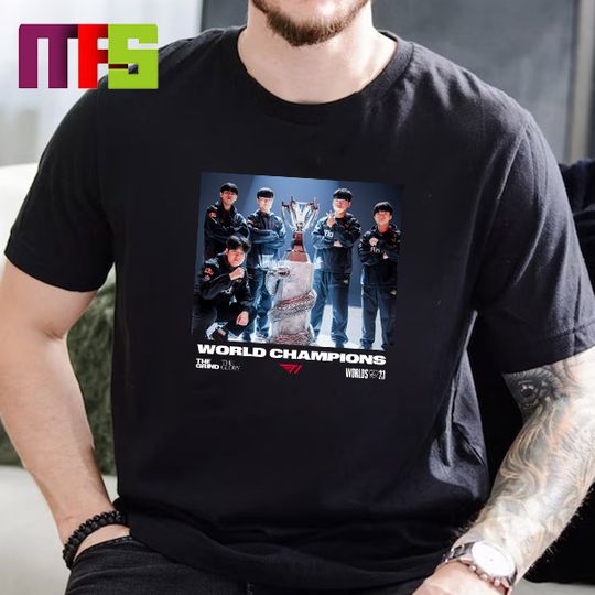 Discover T1 World Champions League of Legends Worlds 2023 Classic T-Shirt