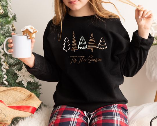 Discover Tis The Season Sweatshirt, Christmas Tis The Season Sweatshirt