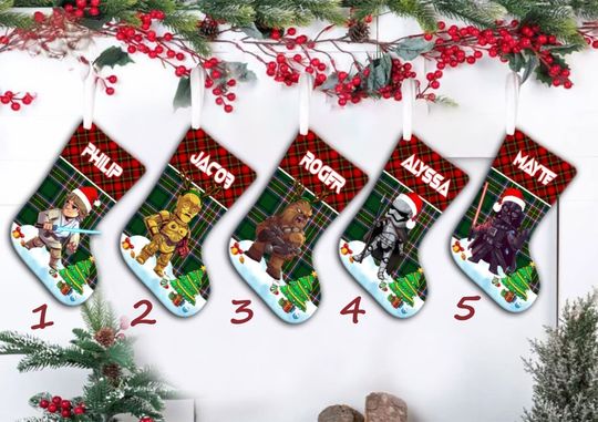 Discover Personalized Universe Christmas Stocking, Galaxy Christmas Stockings