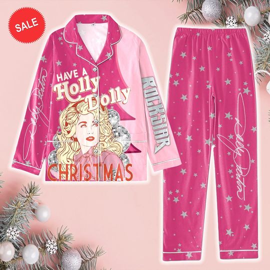 Discover In Dolly We Trust Pajamas Set, Be A Dolly Christmas Women Pajamas