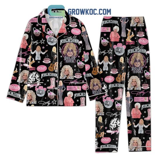 Discover Dolly Parton Cowboy Take Me Away Pajamas Set, Christmas Pajamas