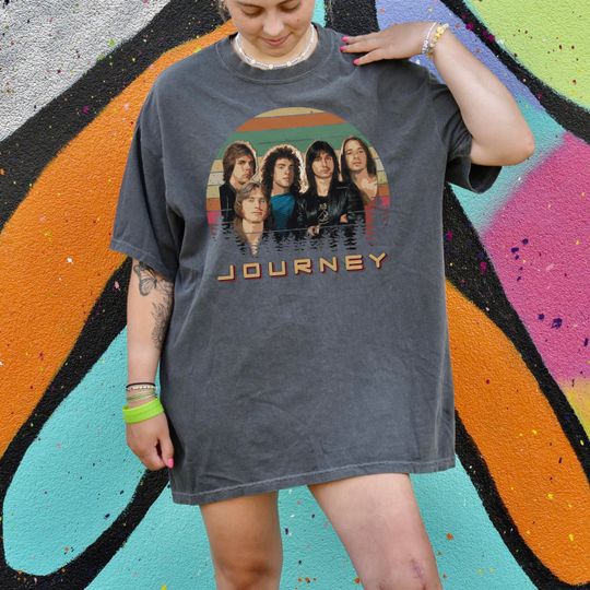 Discover Journey Band Vintage T-Shirt, Journey Gift