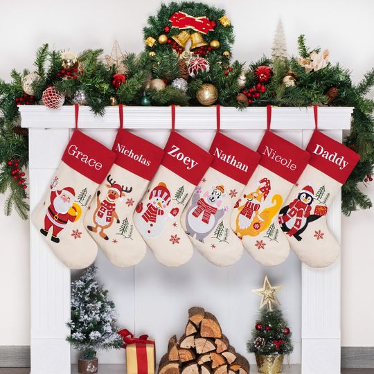 Discover Personalized Family Christmas Stockings