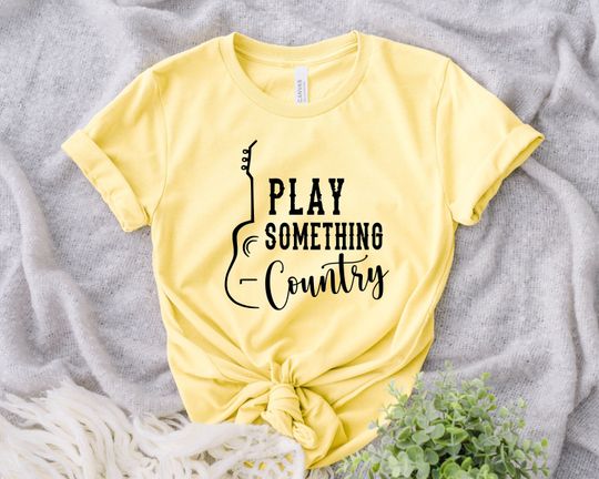 Discover Play Something Country music shirt, Western music tee