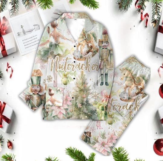 Discover Nutcracker Ballet Pajamas, Mommy And Me Pajamas, Christmas Pjs Family