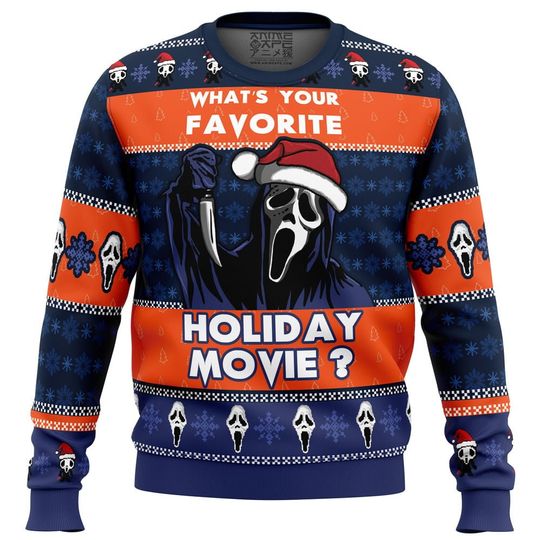 Discover Screams Ugly Christmas Sweater, Christmas Sweater, Ugly Knitted Sweater