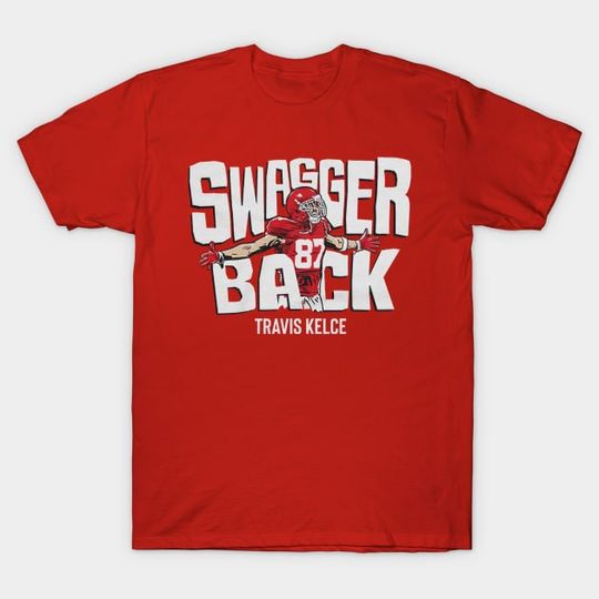 Discover Travis Kelce Swagger Back - Travis Kelce - T-Shirt