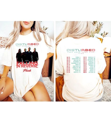 Discover Disturbed 2024 Tour Concert Shirt