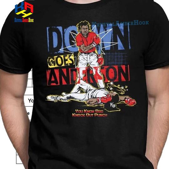 Discover Down Goes Anderson Shirt, Sweatshirt,Jose Ramirez