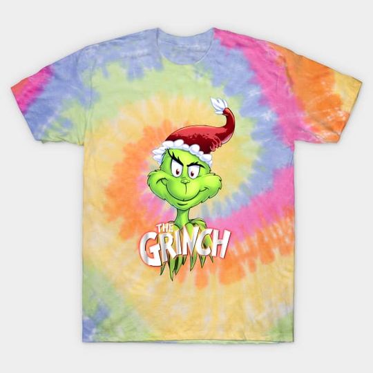 Discover Merry Grin Christmas Tie Dye T-Shirt