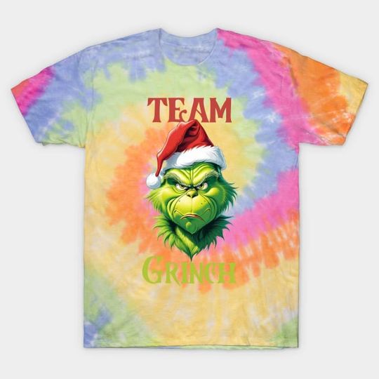 Discover Merry Grin Christmas Tie Dye T-Shirt