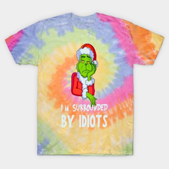 Discover Merry Grin Christmas Tie Dye T-Shirt