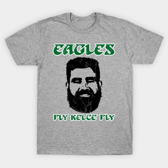 Discover Eagles Fly Kelce Fly Face Tee - Kelce - T-Shirt