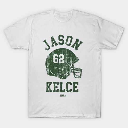 Discover Jason Kelce Philadelphia Helmet Font - Jason Kelce - T-Shirt