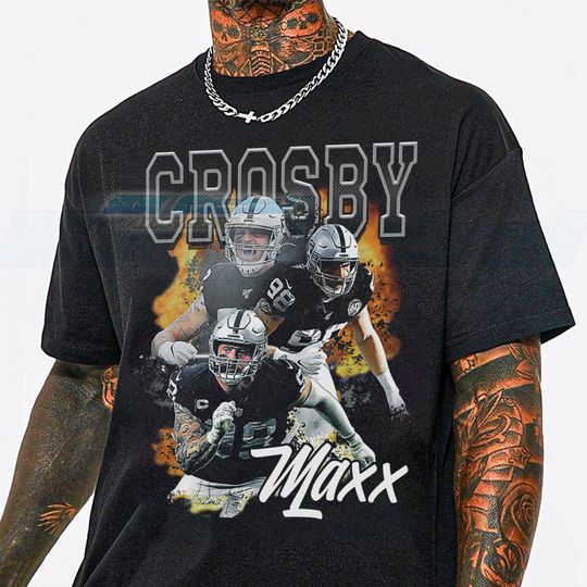 Discover Maxx Crosby Unisex Vintage T-Shirt, Vintage Maxx Crosby