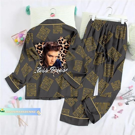 Discover Christmas Gift, Elvis Presley Pajamas Set, Elvis Presley Pajamas