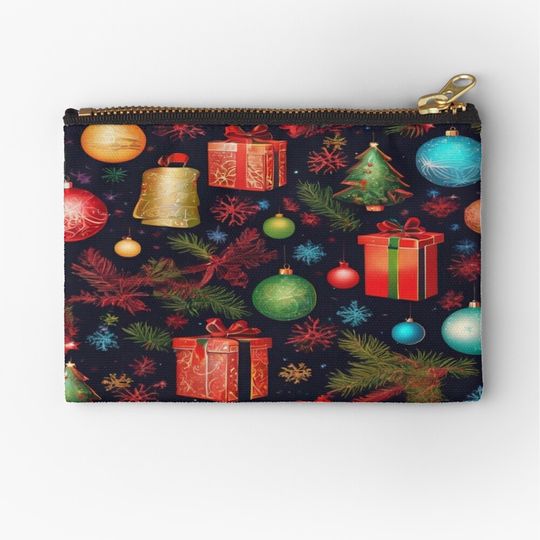 Discover Merry Christmas Makeup Bag