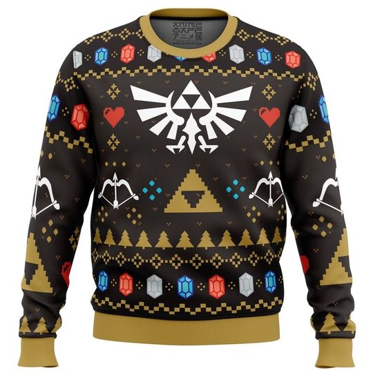 Discover Christmas Hero Zelda Ugly Sweater