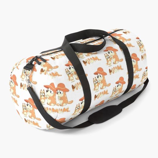 Discover Vintage BlueyDad Cartoon Duffel Bag