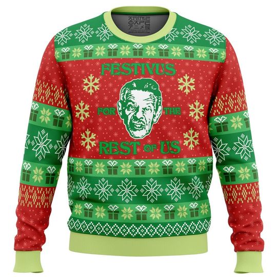 Discover Festivus for the Rest of Us Seinfelds Ugly Christmas Sweater, Seinfelds Christmas Sweater