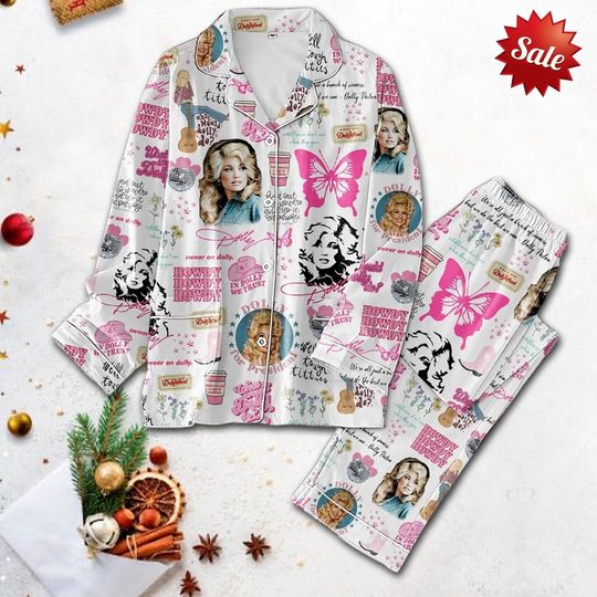 Discover In Dolly We Trust Pajamas Set, Be A Dolly Christmas Women Pajamas